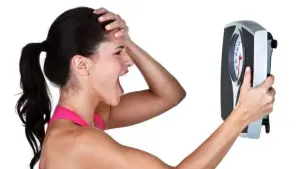 Weight loss, dieting set goals, portion control